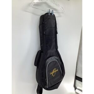 Oscar Schmidt Mandolin Gig Bag Padded Soft Case Black Nylon Backpack Straps